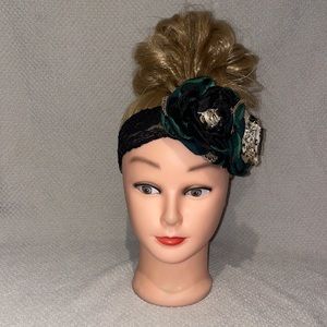 Black,Leopard,Green and Taupe girls hairbow